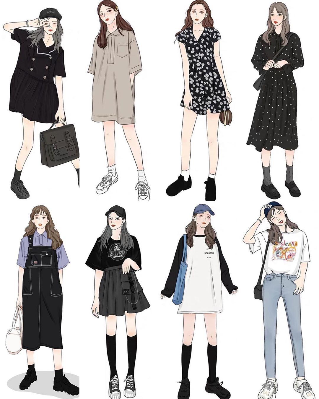Vẽ quần áo Anime Manga  Phần 1  Vẽ Hoạt Hình